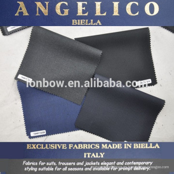 Angelico italiano traje merino telas 100% lana en stock